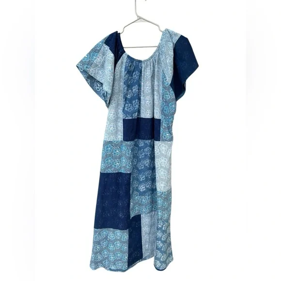 NWT Christy Dawn The Ambre Dress - Indigo Blues - Size Medium - Organic Cotton - Picture 14 of 16